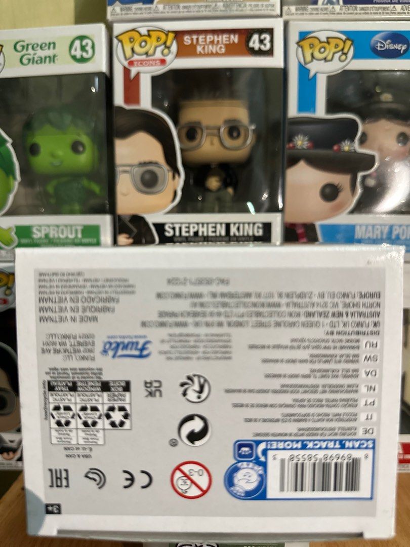 Funko Pop! WallE with Fire Extinguisher Disney, Hobbies & Toys, Toys & Games on Carousell