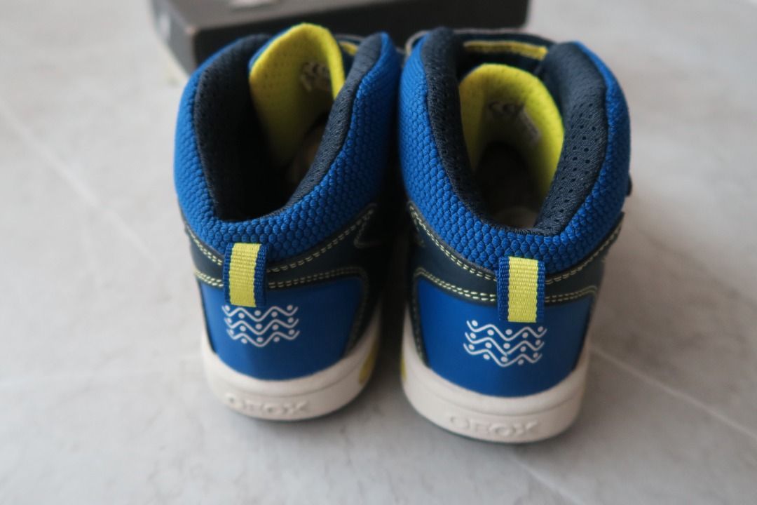 Geox Respira with Lights Kids Boys Breathable Sneakers