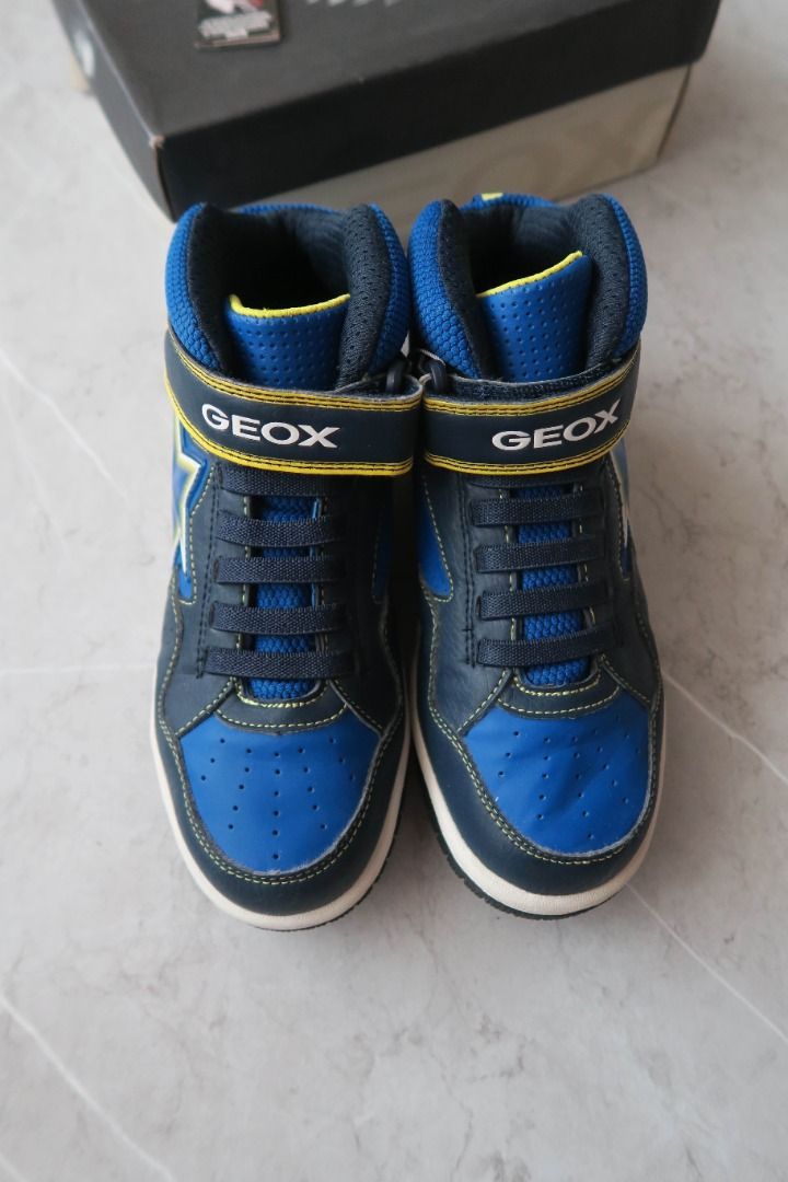 Geox Respira with Lights Kids Boys Breathable Sneakers Babies
