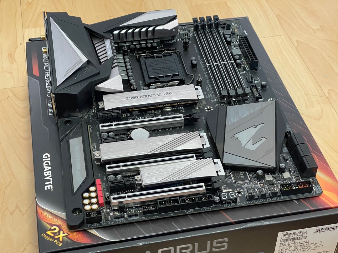 Gigabyte z390 aorus best sale ultra motherboard