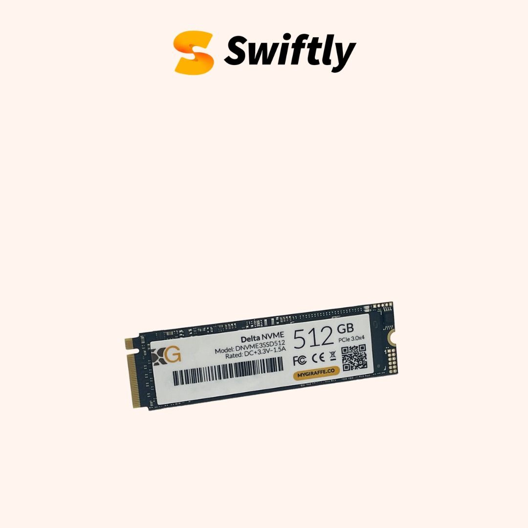 Giraffe Delta Series 512GB NVME SSD PCIe 3.0x4, Computers & Tech, Parts ...