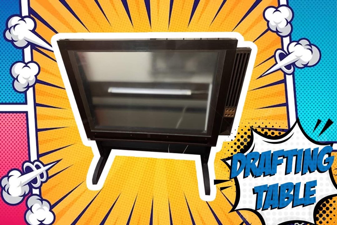 Glass Drafting table on Carousell