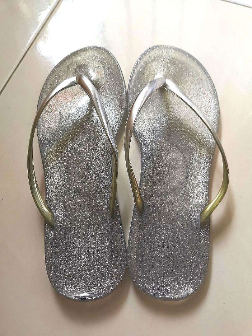 Glitter slippers for best sale women