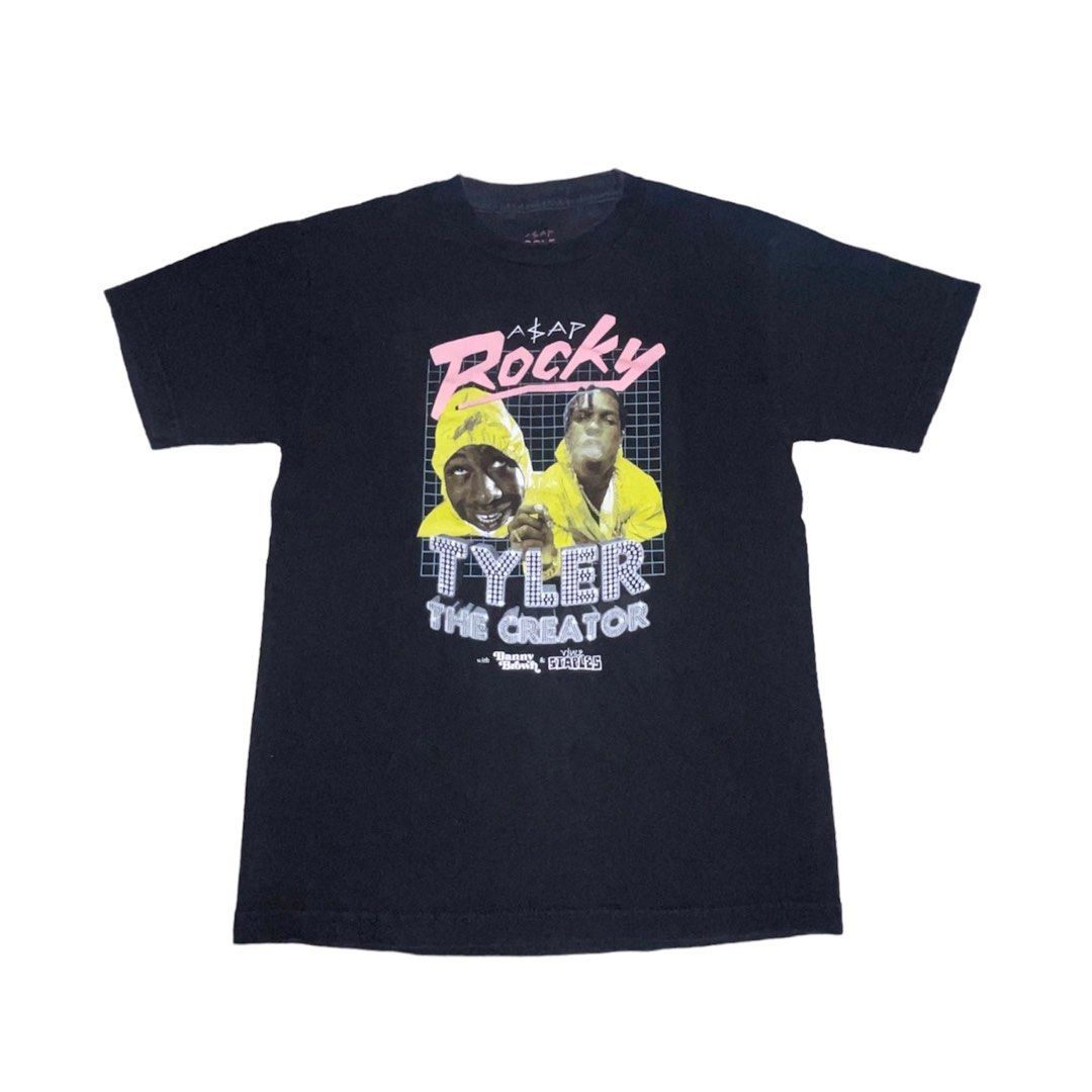 Golf Wang Asap Rocky x Tyler The Creator (Category: Tshirts & Polo Shirts ) located in Manila. Submitted by do.over (Listing ID 1222088656, Image 1). Description: • 2015 Tour Merch, size XS • Minimal crackprints .