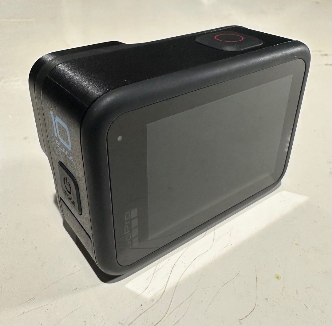 GoPro Hero 10 Black Action Camera with Accessories (Category: Cameras) located in Legazpi City. Submitted by helpdogmumdeclutter (Listing ID 1246484616, Image 3). Description: Get this GoPro Hero 10 with assorted accessories. Bought last year. Rfs: Upgrade LAST PRICE.