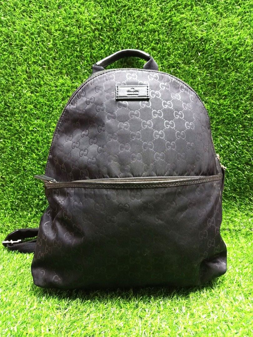 Gucci hot sale guccissima backpack