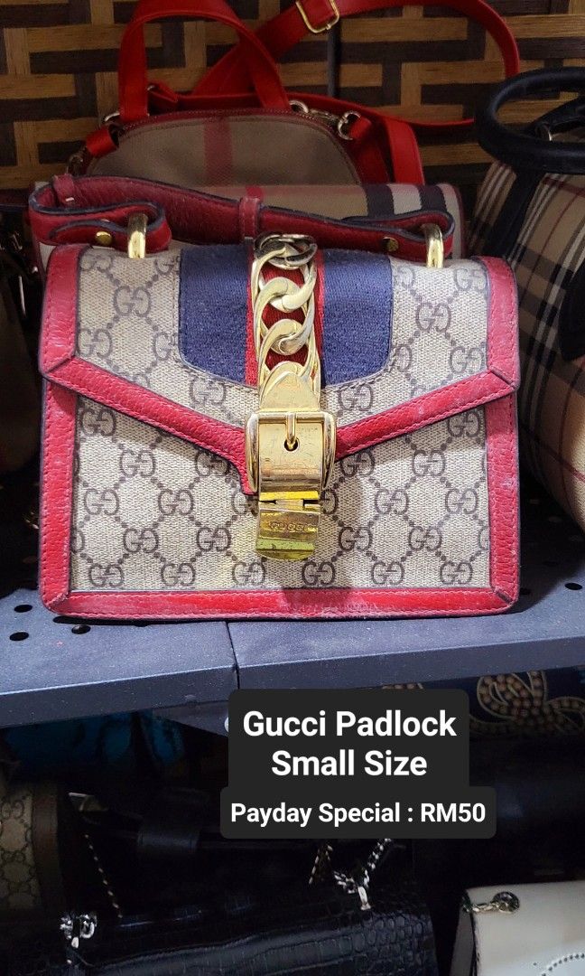Gucci cheap padlock size