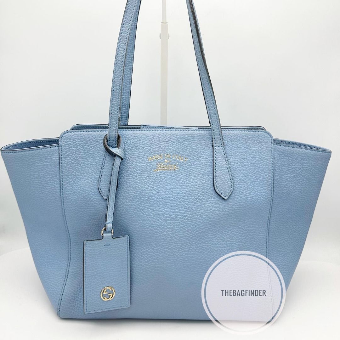 Gucci Swing Tote Baby Blue