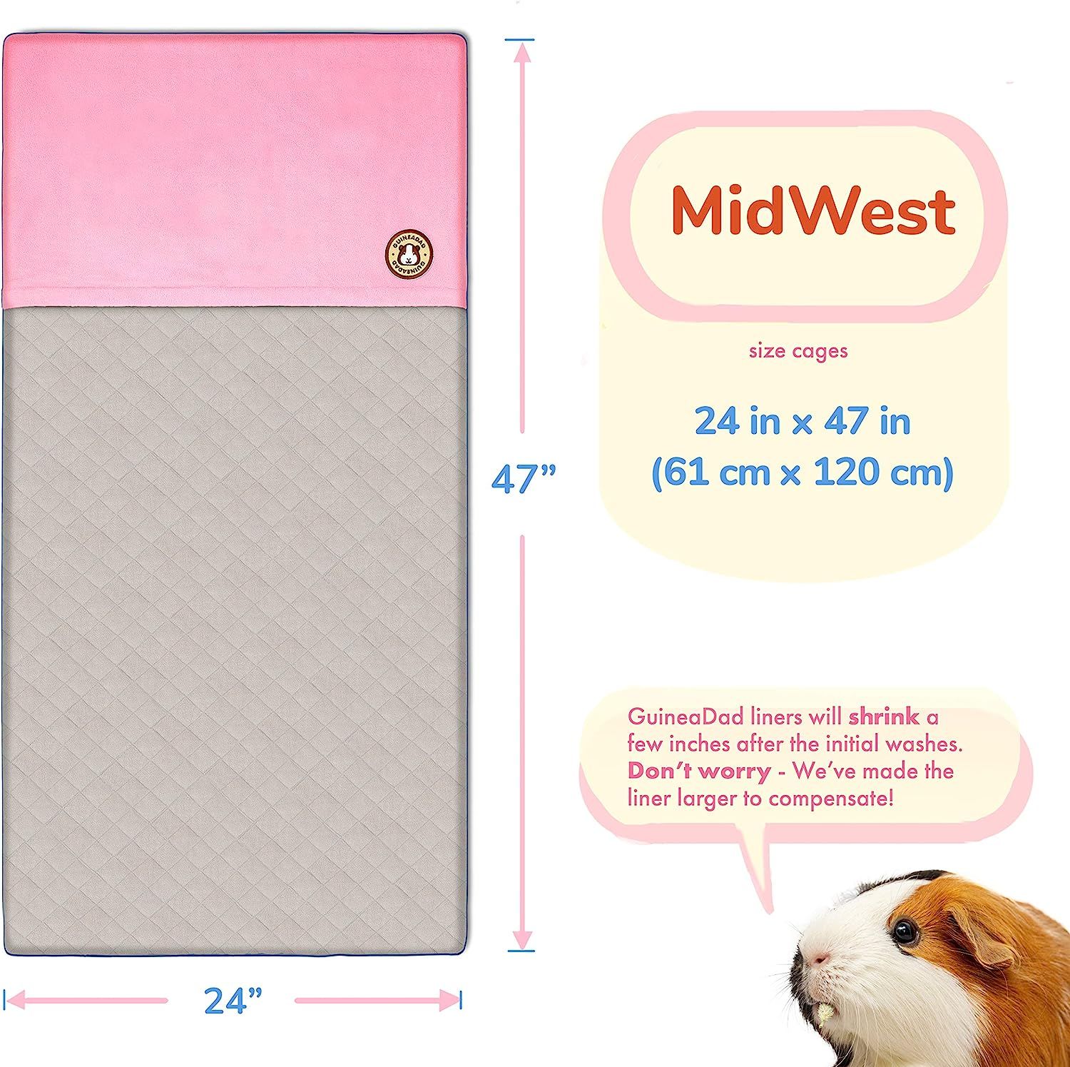 Guinea pig cheap waterproof fleece