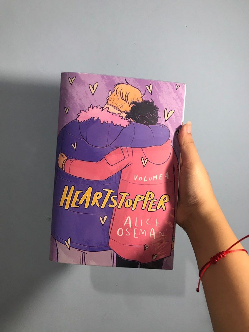 heartstopper vol. 4 - alice oseman (Category: Comics & Manga) located in Iloilo. Submitted by decluttercore (Listing ID 1246558217, Image 1). Description: - message me for more pics/vids if interested - last price for sure buyer - rfs: already read.