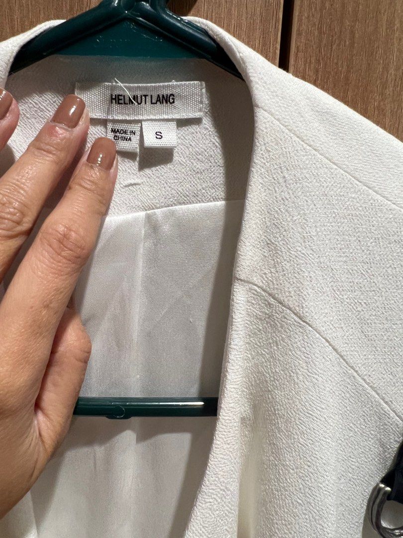 Helmut lang white blazer new arrivals
