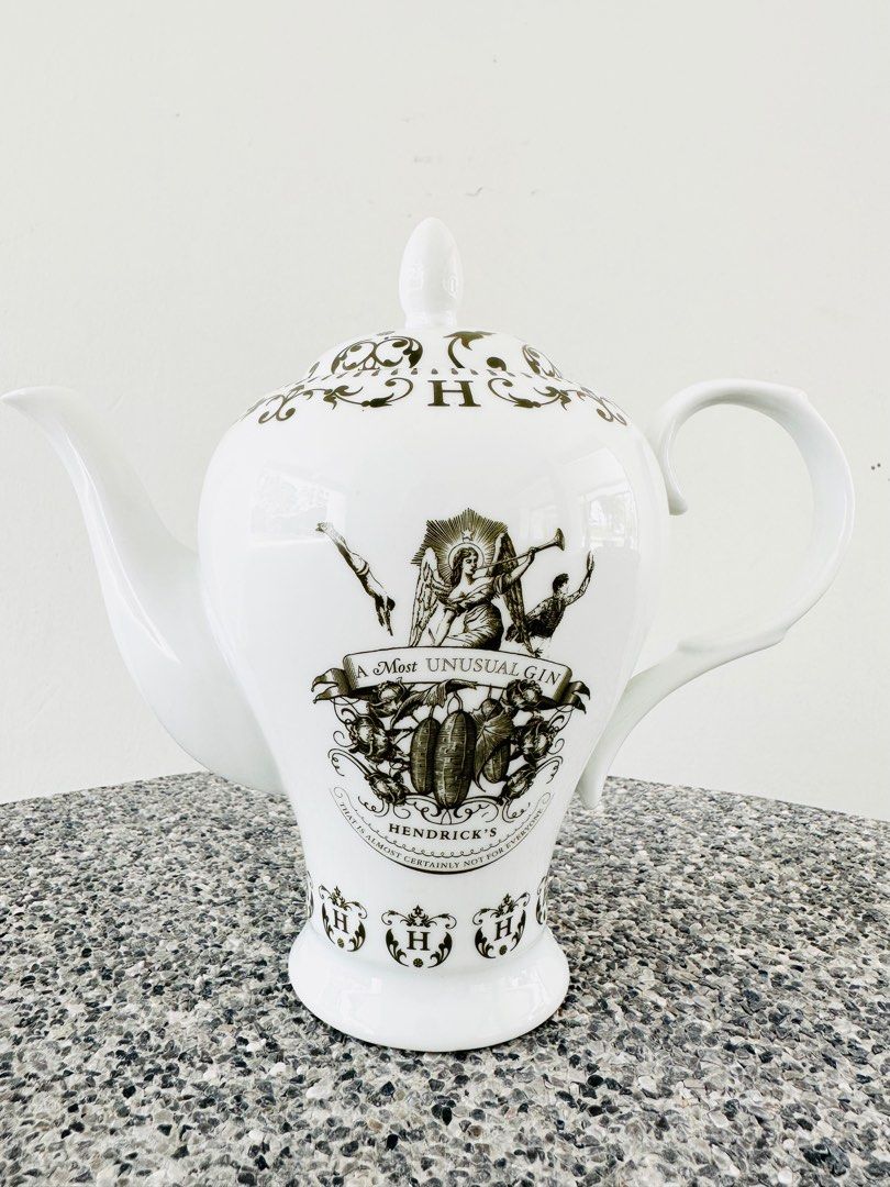 Hendricks Teapot Tea Pot Limited Edition, Furniture & Home Living