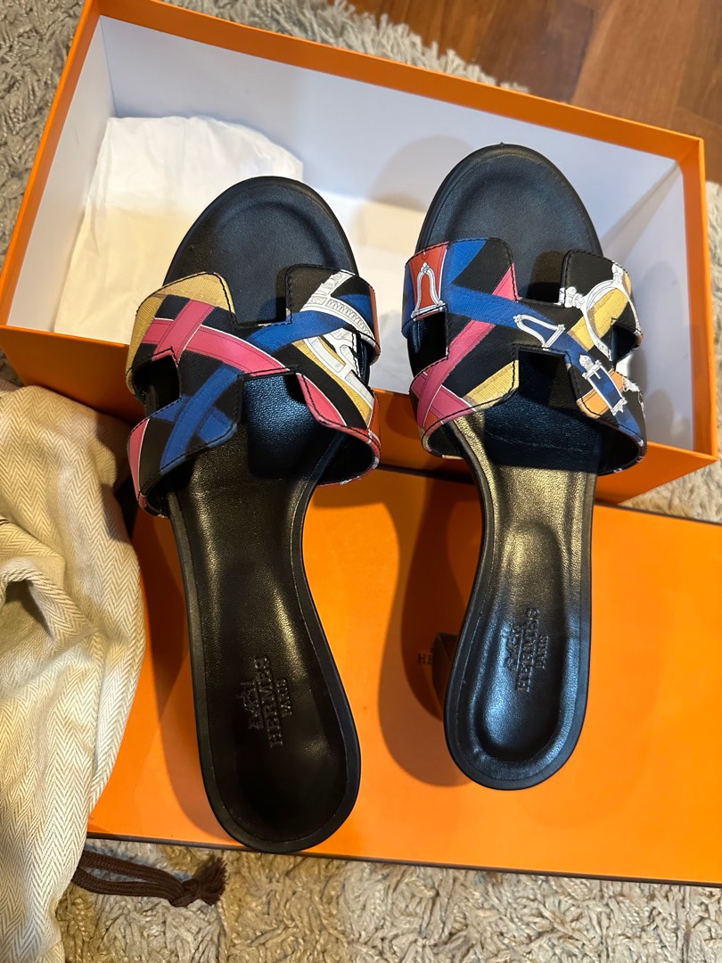 Hermes oran multicolor sales
