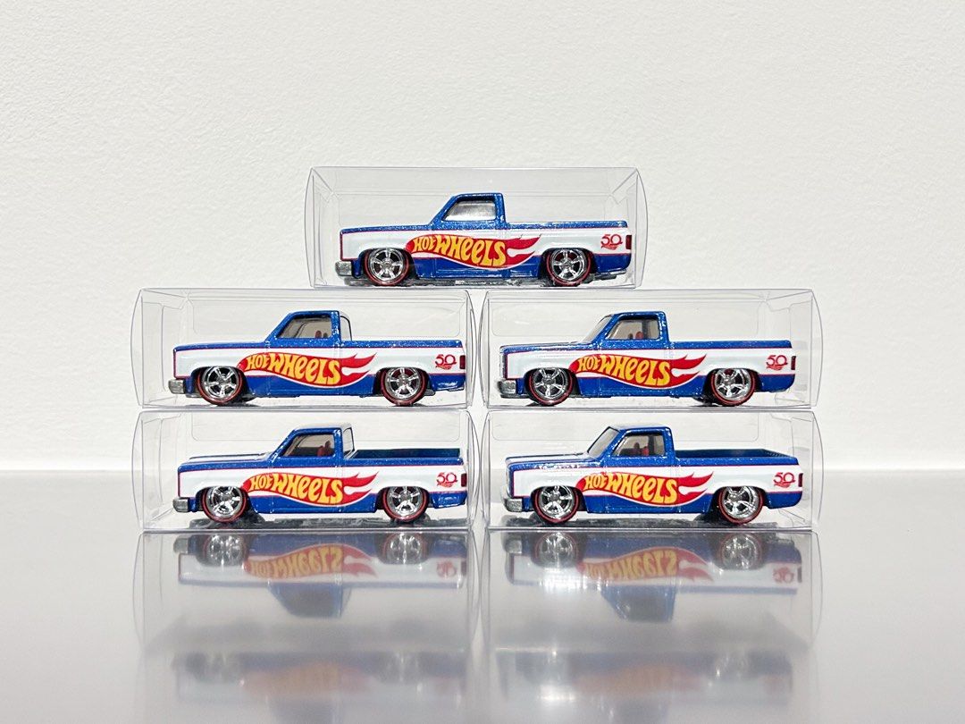 Hot wheels 50th anniversary display case store