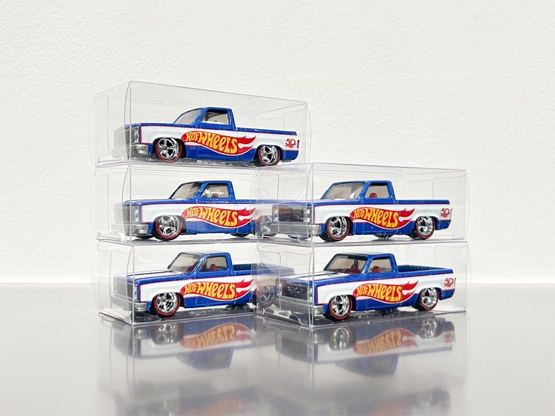 Hot Wheels '83 Chevy Silverado (50th Anniversary Display Case