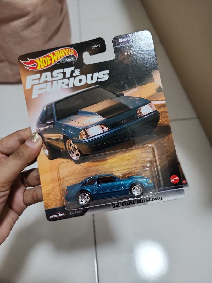 Hotwheels Fast & Furious '92 Ford Mustang, Hobbies & Toys, Toys & Games ...
