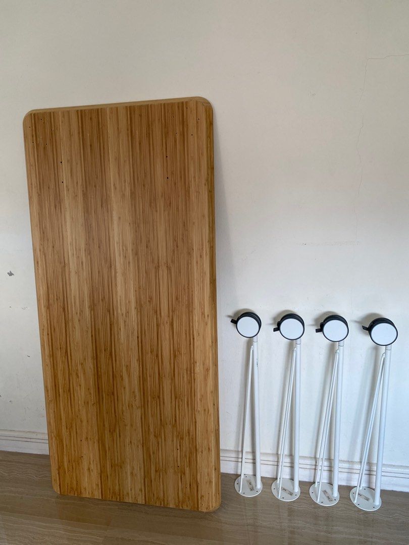 IKEA Anfallare Bamboo Table, Furniture & Home Living, Furniture, Tables