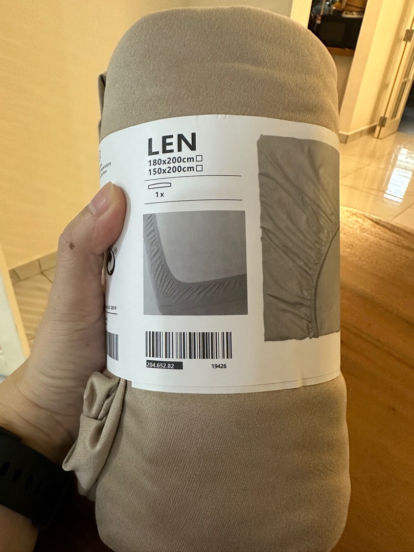 IKEA Bed sheet RM35, Furniture & Home Living, Bedding & Towels on Carousell