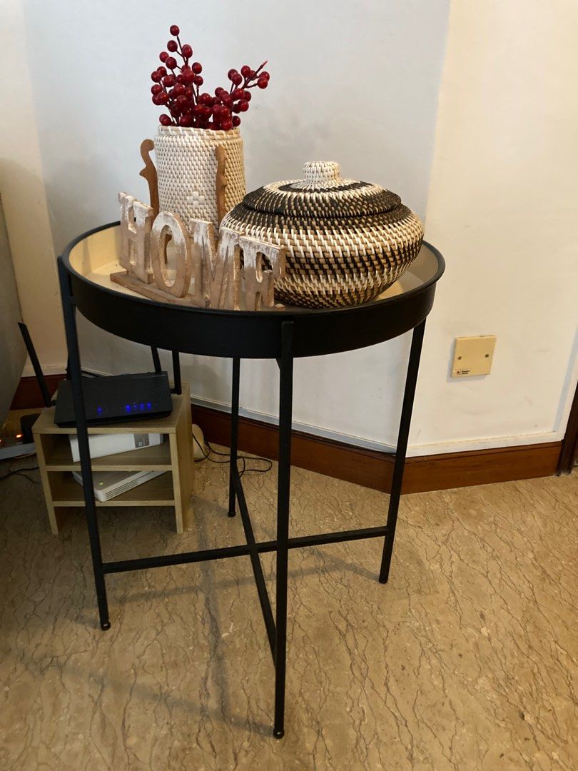 Ikea sire table removable tray, Furniture & Home Living, Furniture