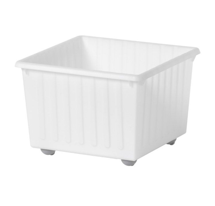 IKEA vessels 有輪收納盒 （有3個）storage box with wheels, 傢俬＆家居, 其他, 收納箱及袋