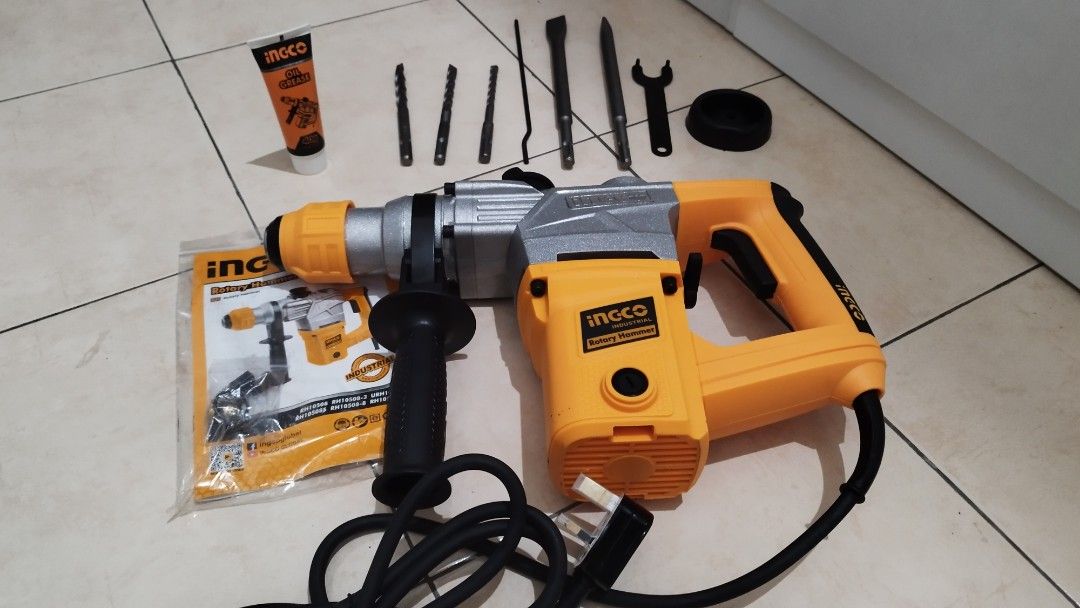 INGCO Rotary Hammer 1050W Furniture Home Living Home
