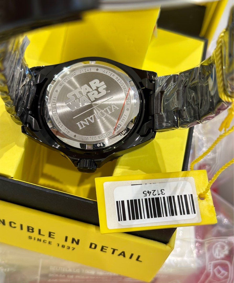 Invicta star wars darth vader limited edition store