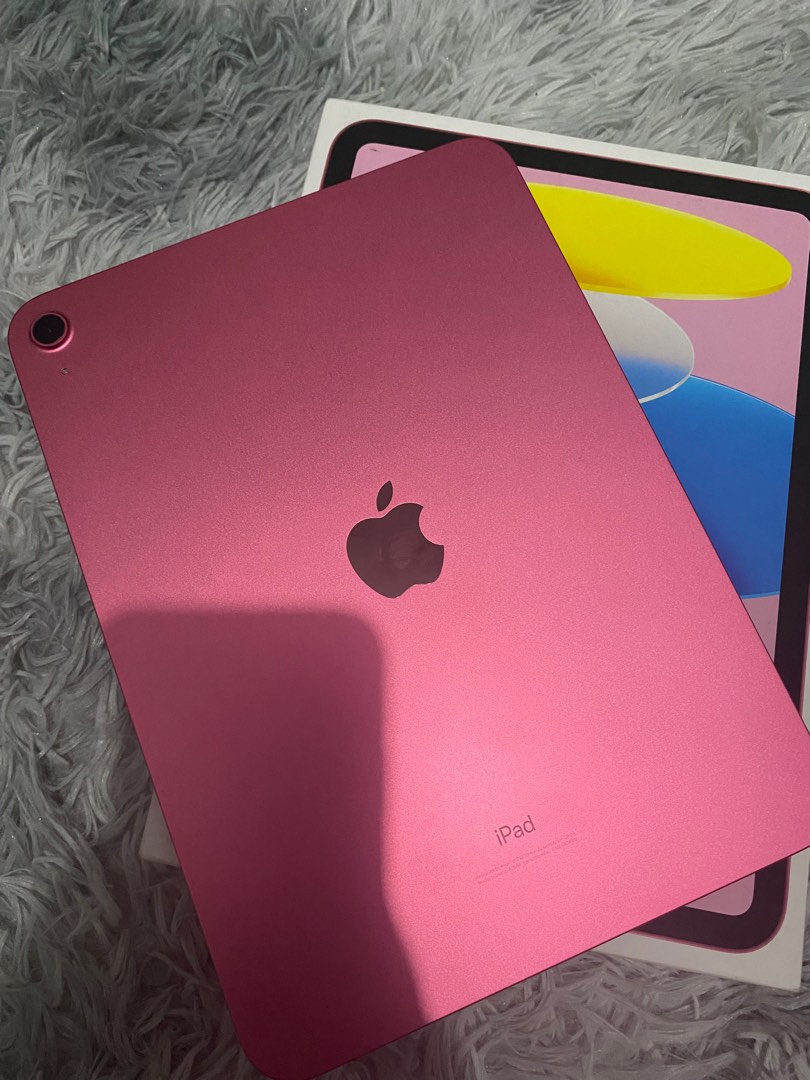 Ipad 10th gen pink 64gb, Mobile Phones & Gadgets, Tablets, iPad on