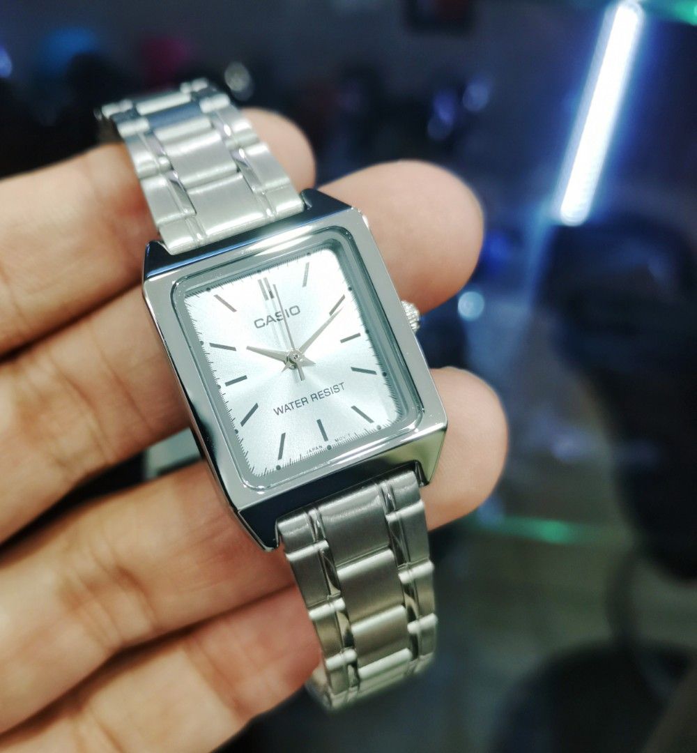 Casio women's square watch clearance