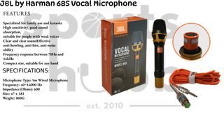 JBL by Harman 68S Vocal Microphone