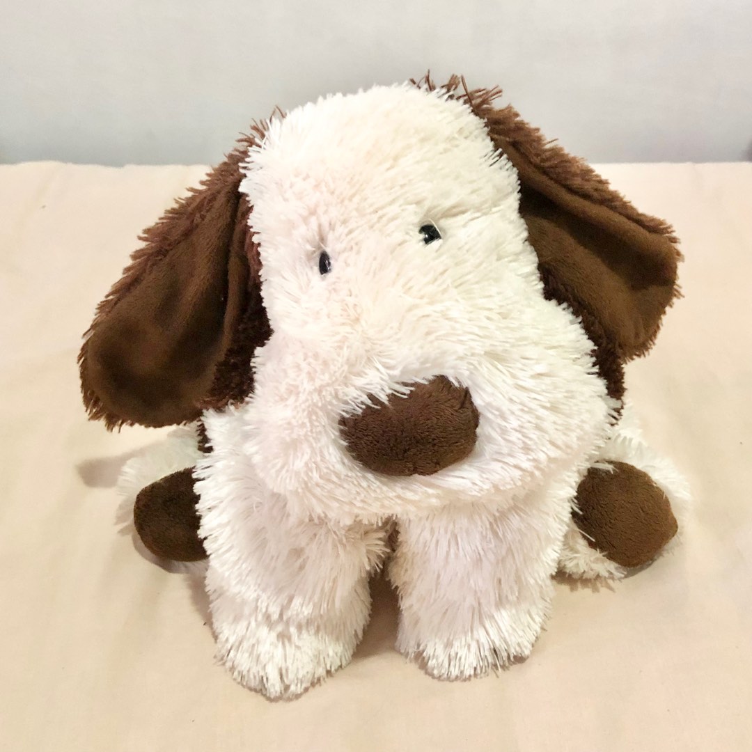 RARE Jellycat truffles brown and cream dog medium, Hobbies & Toys, Toys