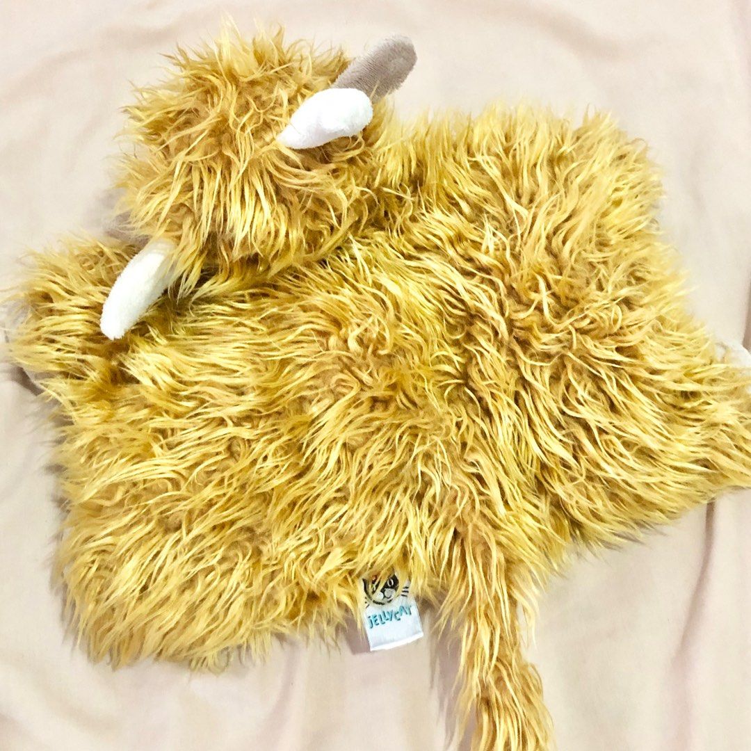 RARE Jellycat Truffles Highland Cow Medium, Hobbies & Toys, Toys