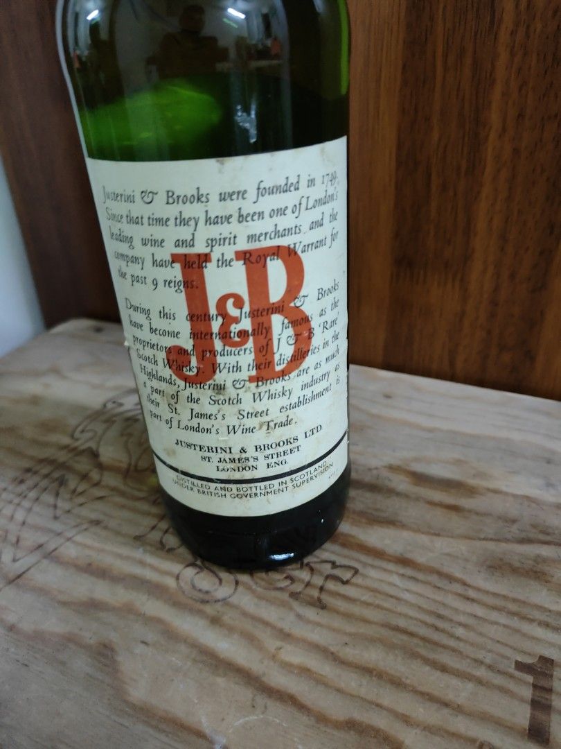 Justerini and Brooks 750ml, Food & Drinks, Alcoholic Beverages on Carousell
