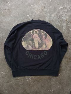 Kanye west jesus is king navy chicago painting