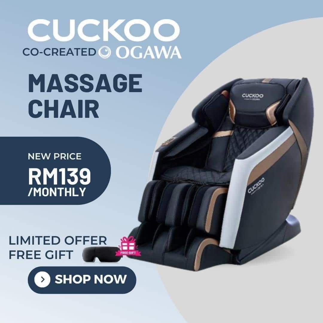Kerusi urut ogawa price best sale