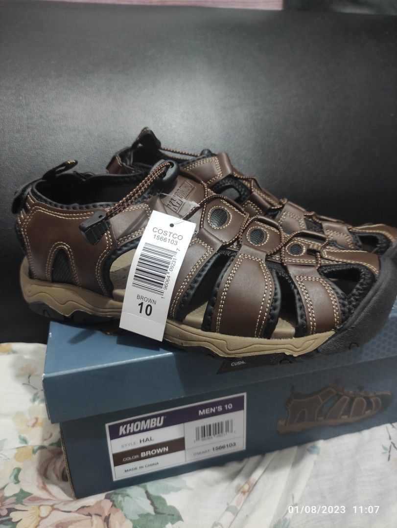 Khombu sandals mens hot sale costco