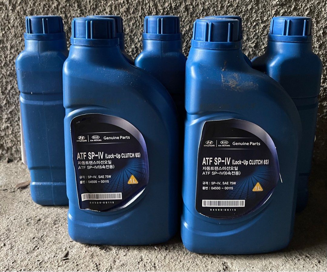 Kia Hyundai ATF sp4 7 liters, Car Parts & Accessories, Maintenance ...