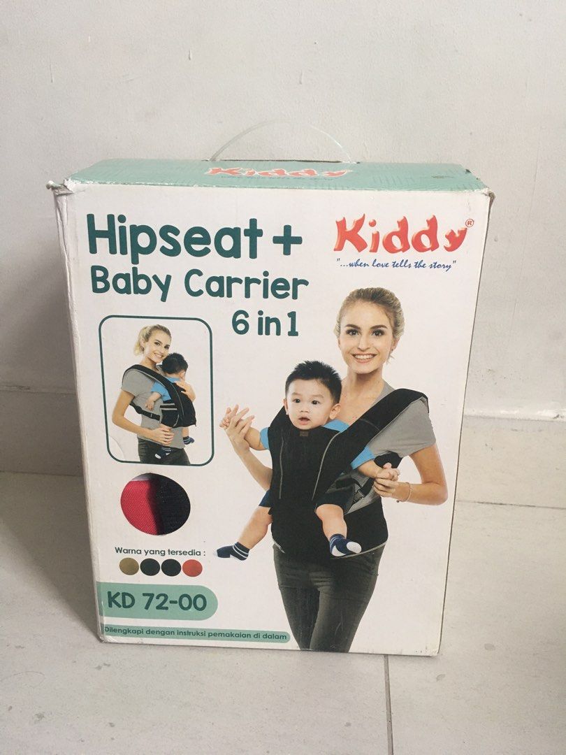 Kiddy hipseat baby shop carrier 4 in 1