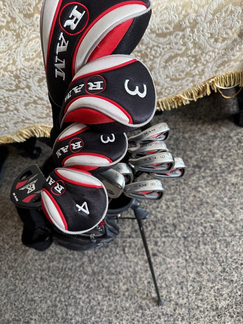 Left handed beginner full golf club set, Sports Equipment, Sports