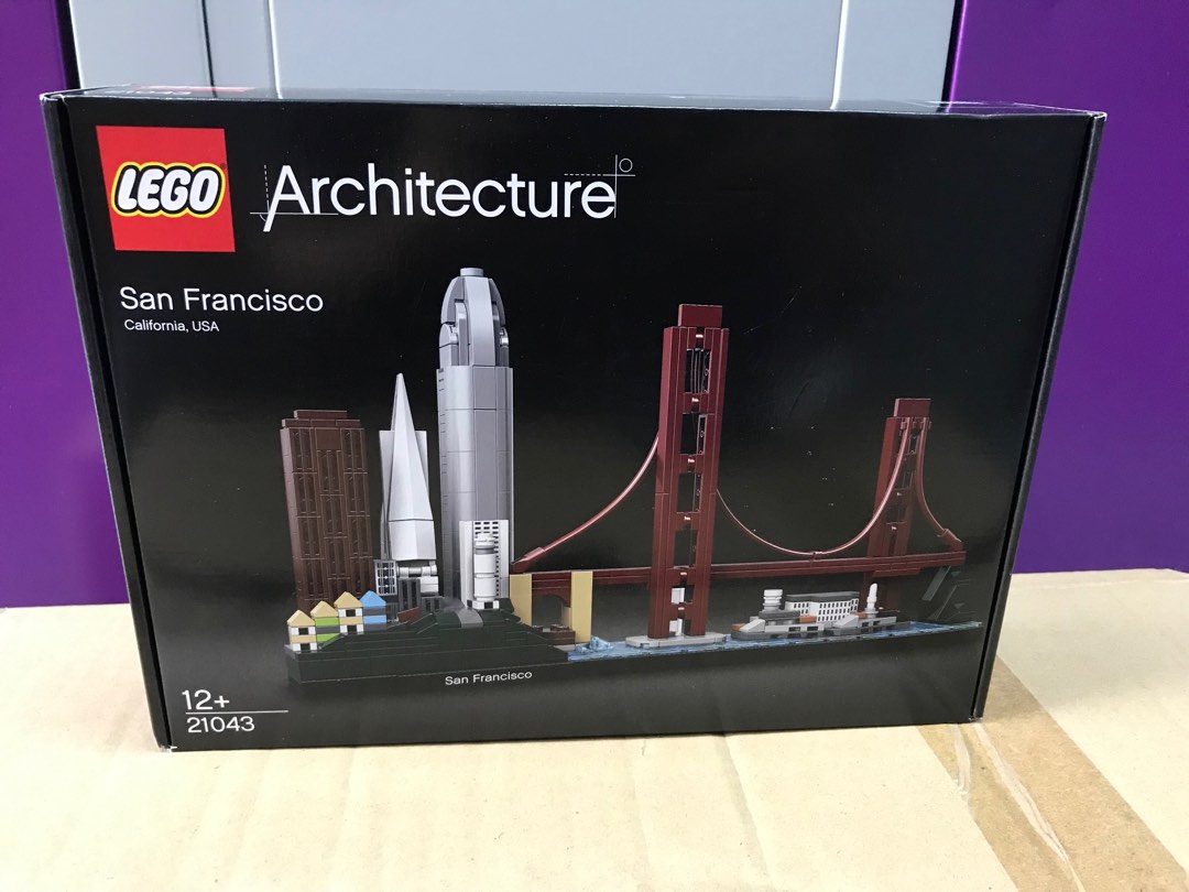 Lego Architecture 21043 San Francisco, 興趣及遊戲, 玩具& 遊戲類