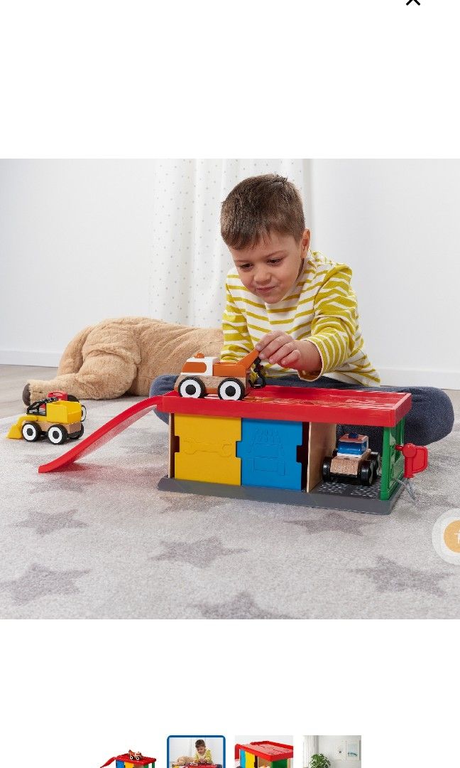 Lillabo Garage Toy Truck Ikea Mainan Anak Ikea on Carousell