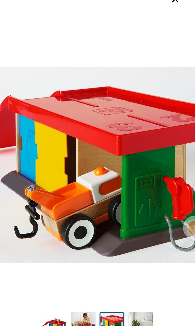 Lillabo Garage Toy Truck Ikea Mainan Anak Ikea on Carousell