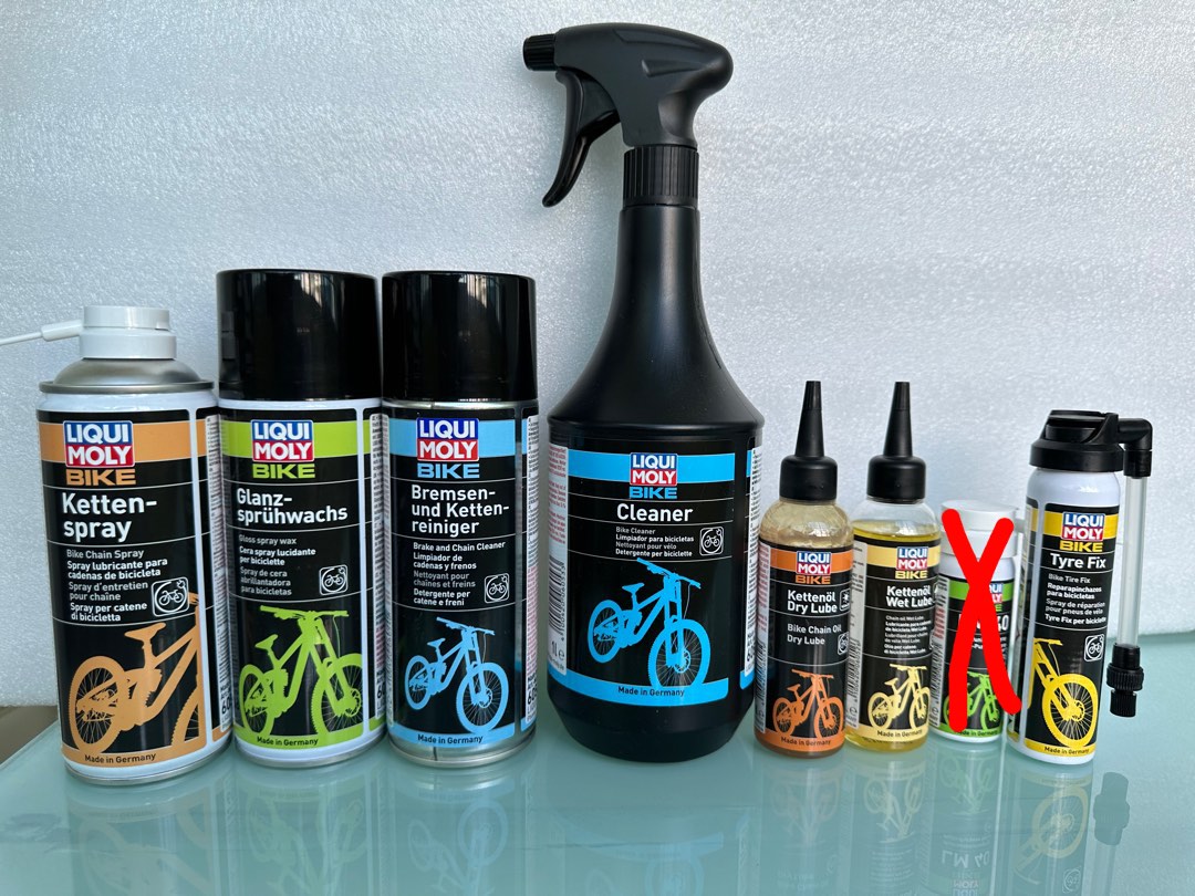 LiquiMoly various bike cleaners and lubes, Sports Equipment, Bicycles &  Parts, Parts & Accessories on Carousell