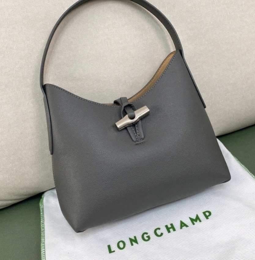 Longchamp Roseau Hobo Bag S, Luxury, Bags & Wallets on Carousell