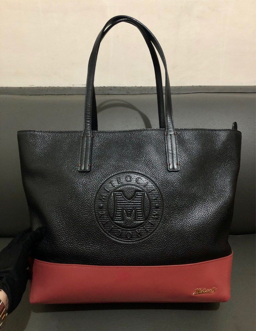 Repriced Authentic Metrocity Leather Black Hand Bag, Luxury, Bags & Wallets  on Carousell