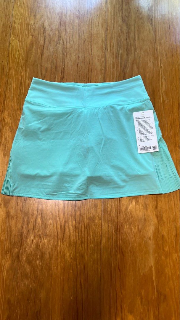 Lululemon Pleated Lined Tennis Skirt, Women's Fashion, Activewear on