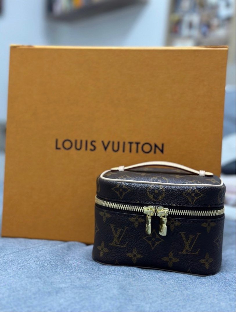 LV Nice Nano vanity, Luxury, Bags & Wallets on Carousell