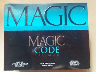 Magic Code 3 n 1 set for men from Canada🇨🇦box