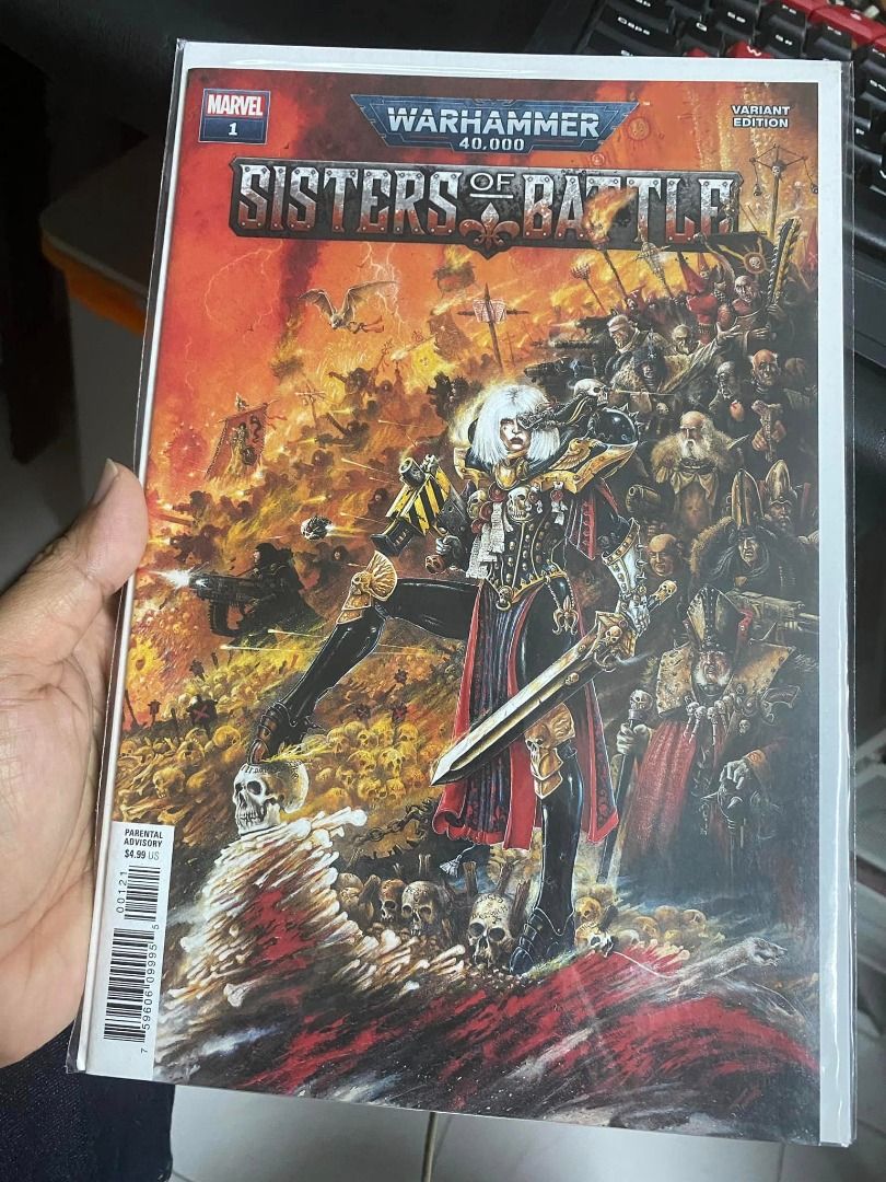 ウォーハンマー Sisters of Battle Marvel Comics / Regular & Variant 