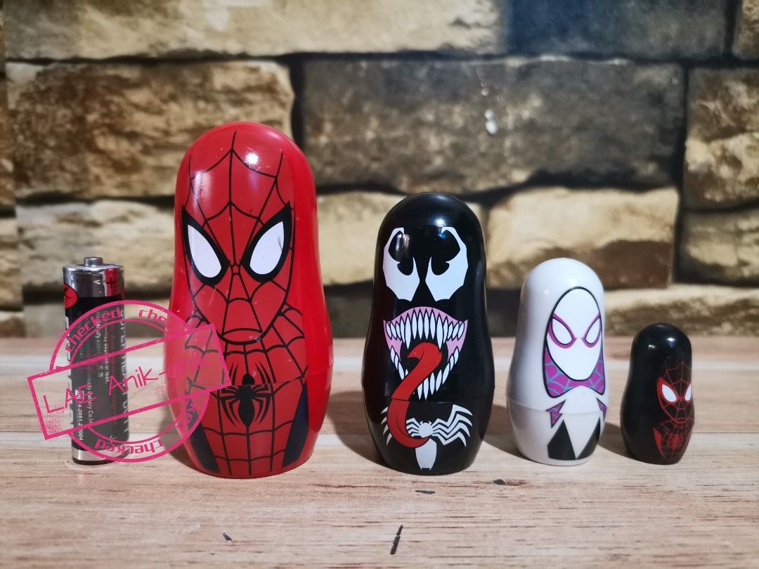 Spiderman nesting dolls deals