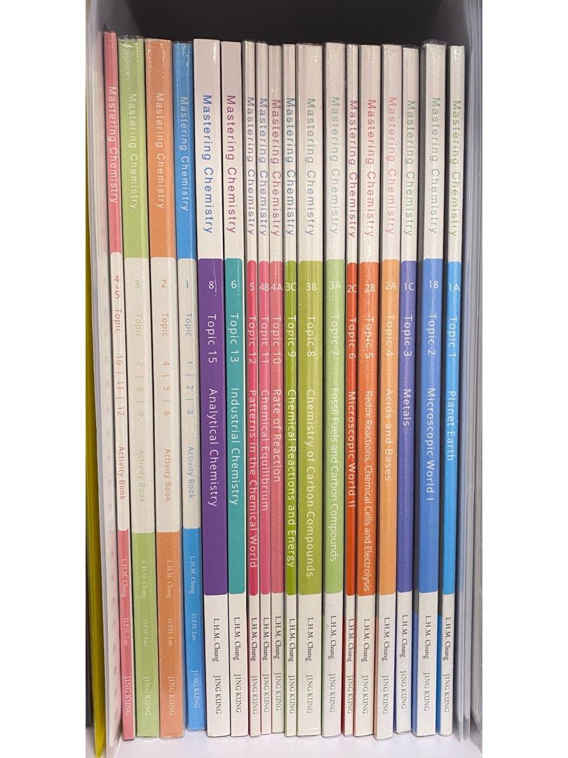 Mastering Chemistry 1A 1B 1C 2A 2B 2C 3A 3B 3C 4A 4B 5 6 8 & Activity ...